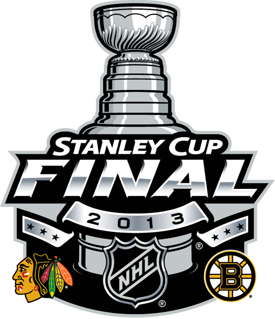 Stanley Cup Playoffs 2013 Finals Matchup Logo iron on transfers for T-shirts